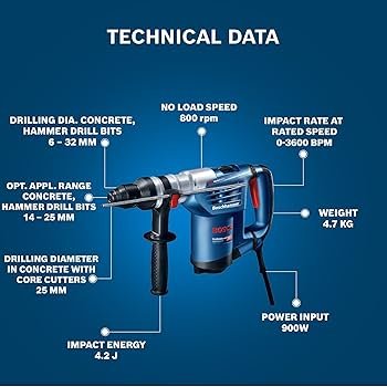 BOSCH GBH 4-32 DFR - Image 8