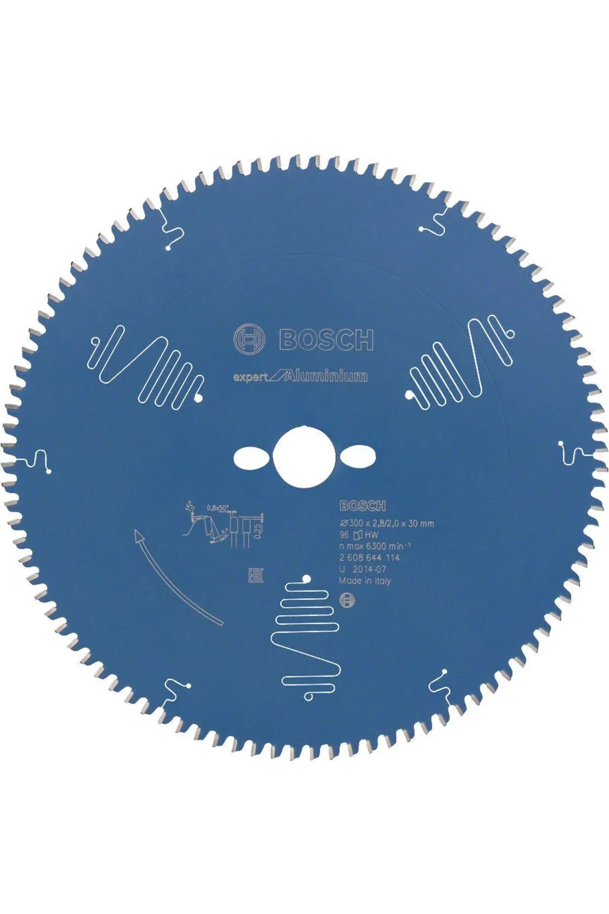 Bosch Expert Aluminium 254 x 30 x 2,8 mm, 80 2608644112 - Image 3