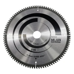 BOSCH Multi Material Circular Saw Blade 10″ x 100T – 2608642202