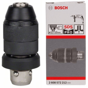 BOSCH Quick chuck 1.5 to 13mm SDS plus 2608572212