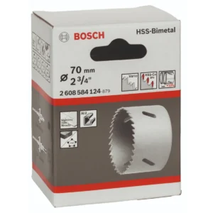BOSCH 2608901524 BI-METAL HOLESAW 70MM