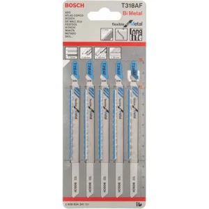 Bosch 2608634241-T318AF Jigsaw blades T - Shank Per 5 Metal Flexible