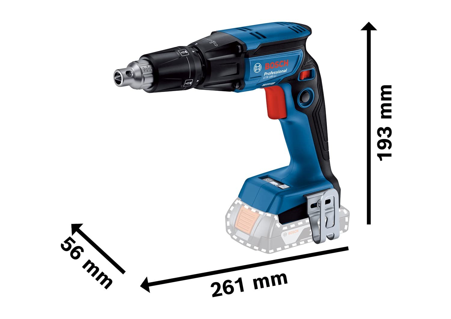 BOSCH PRO GTB 185 - LI - Image 3