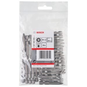 BOSCH 2607002503 screwdriver bit Extra Hard PH2 x 49 mm 25pc