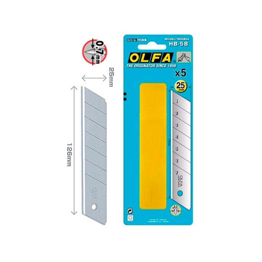 OLFA 25mm HB Silver Snap Blade heavy-duty - Image 3