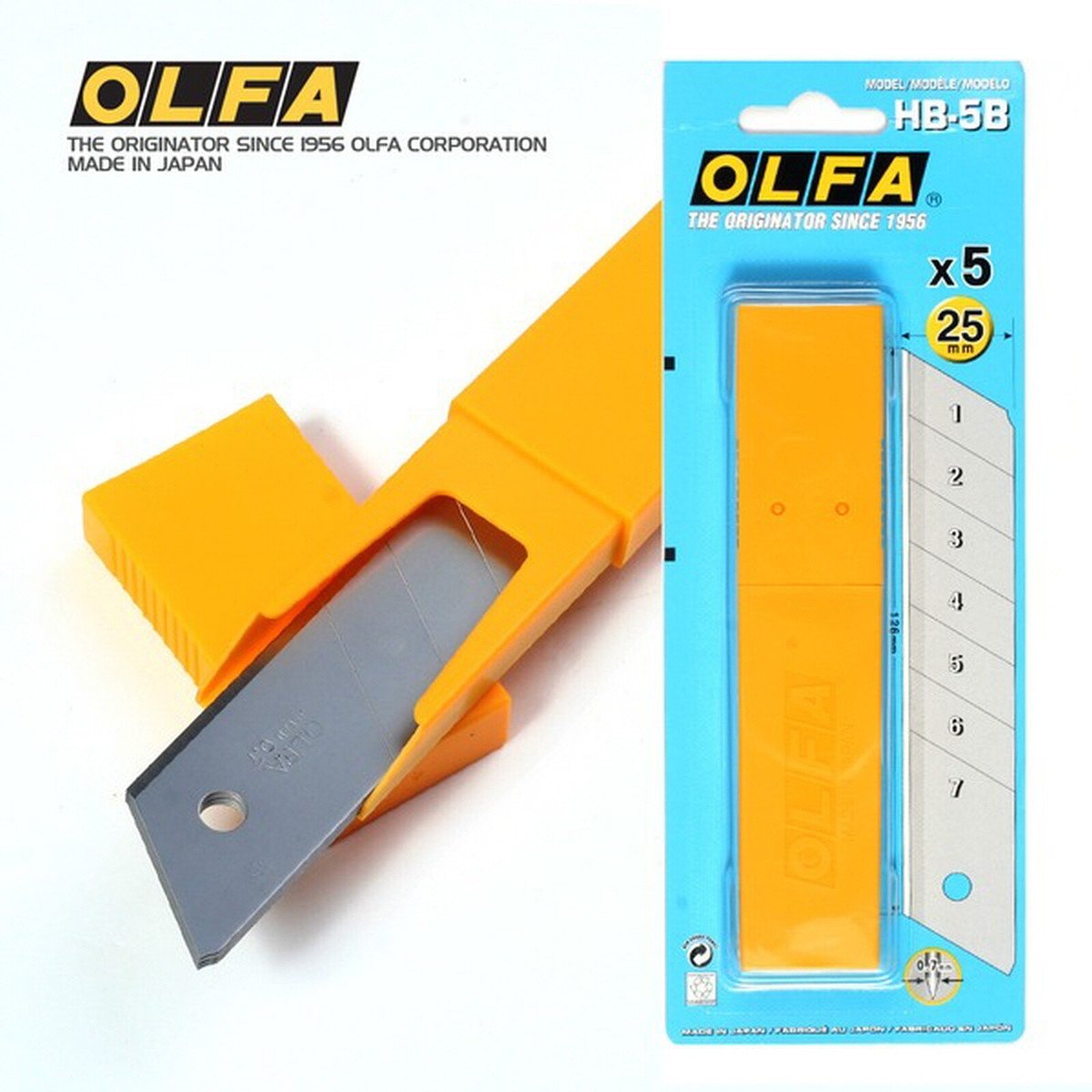 OLFA 25mm HB Silver Snap Blade heavy-duty - Image 5