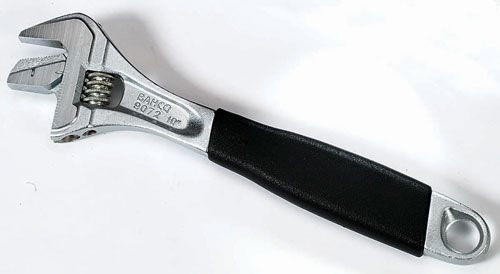 BAHCO 9073C ERGO™ Adjustable Wrenches with Rubber Handle and Chrome Finish12” - Image 5