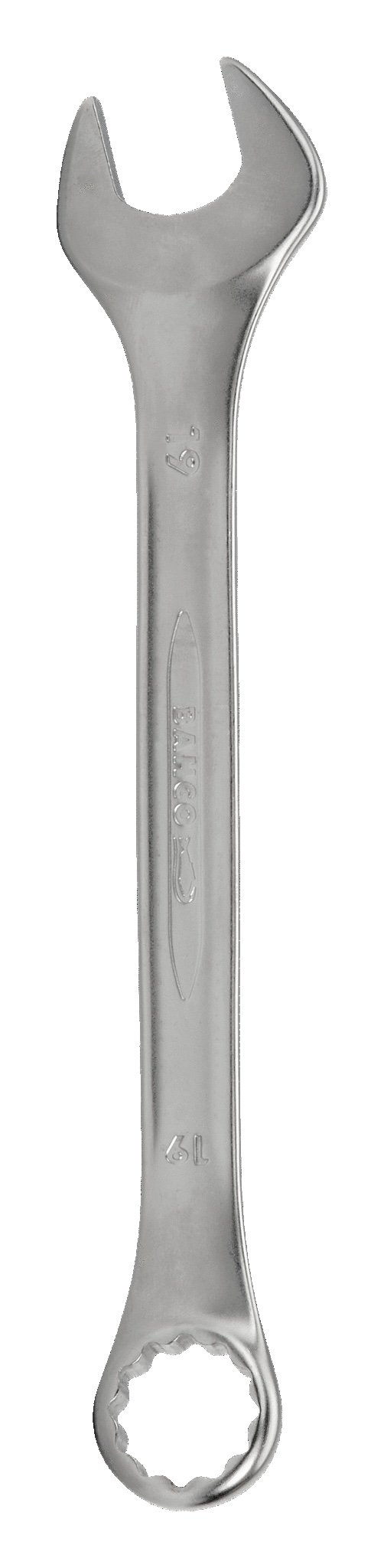 BAHCO 19mm Metric Flat Combination Wrenches with Chrome Finish 111M - Image 3