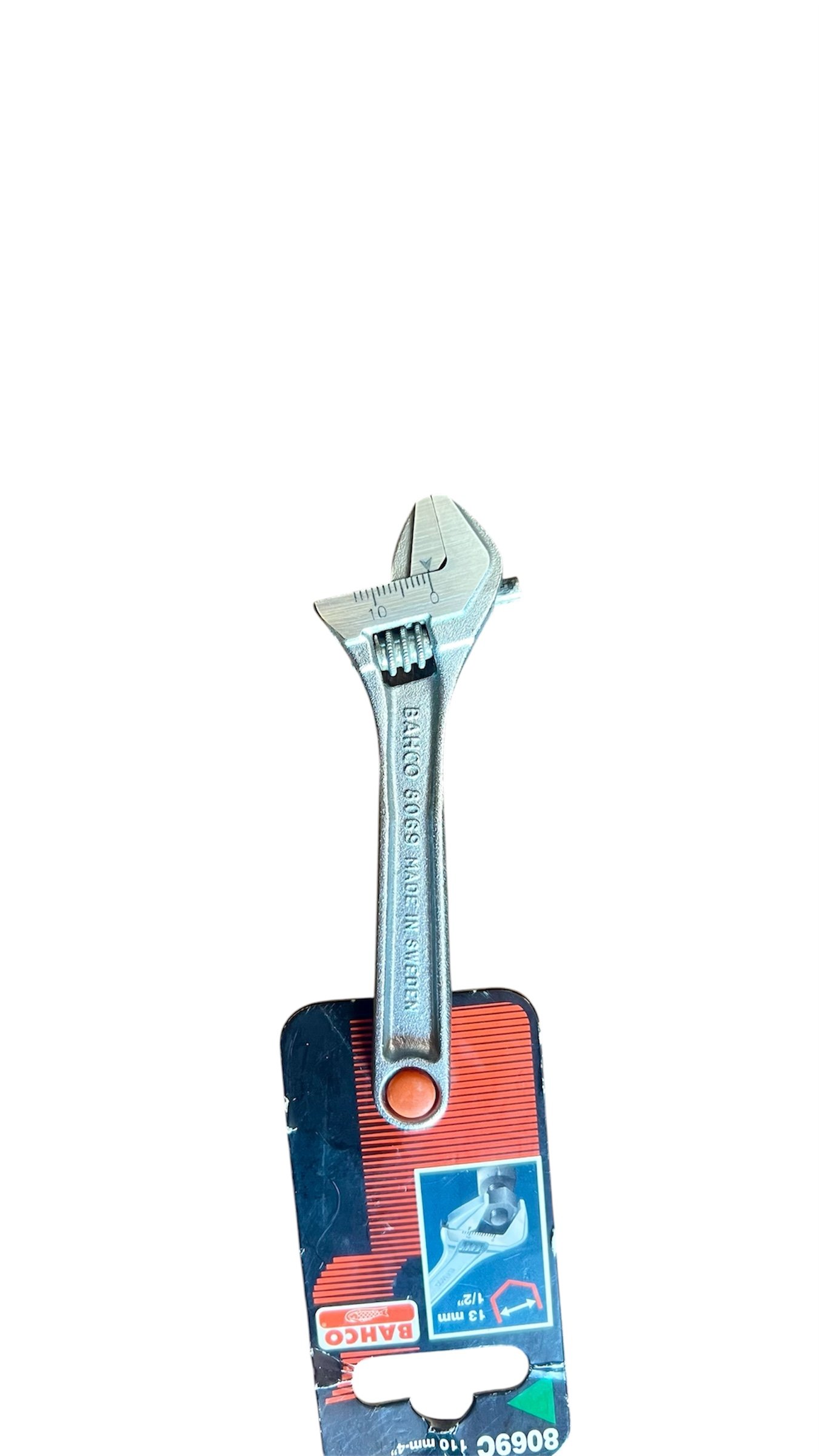 BAHCO 8069C Adjustable Wrenches with Chrome Finish 4” 110 mm - Image 4