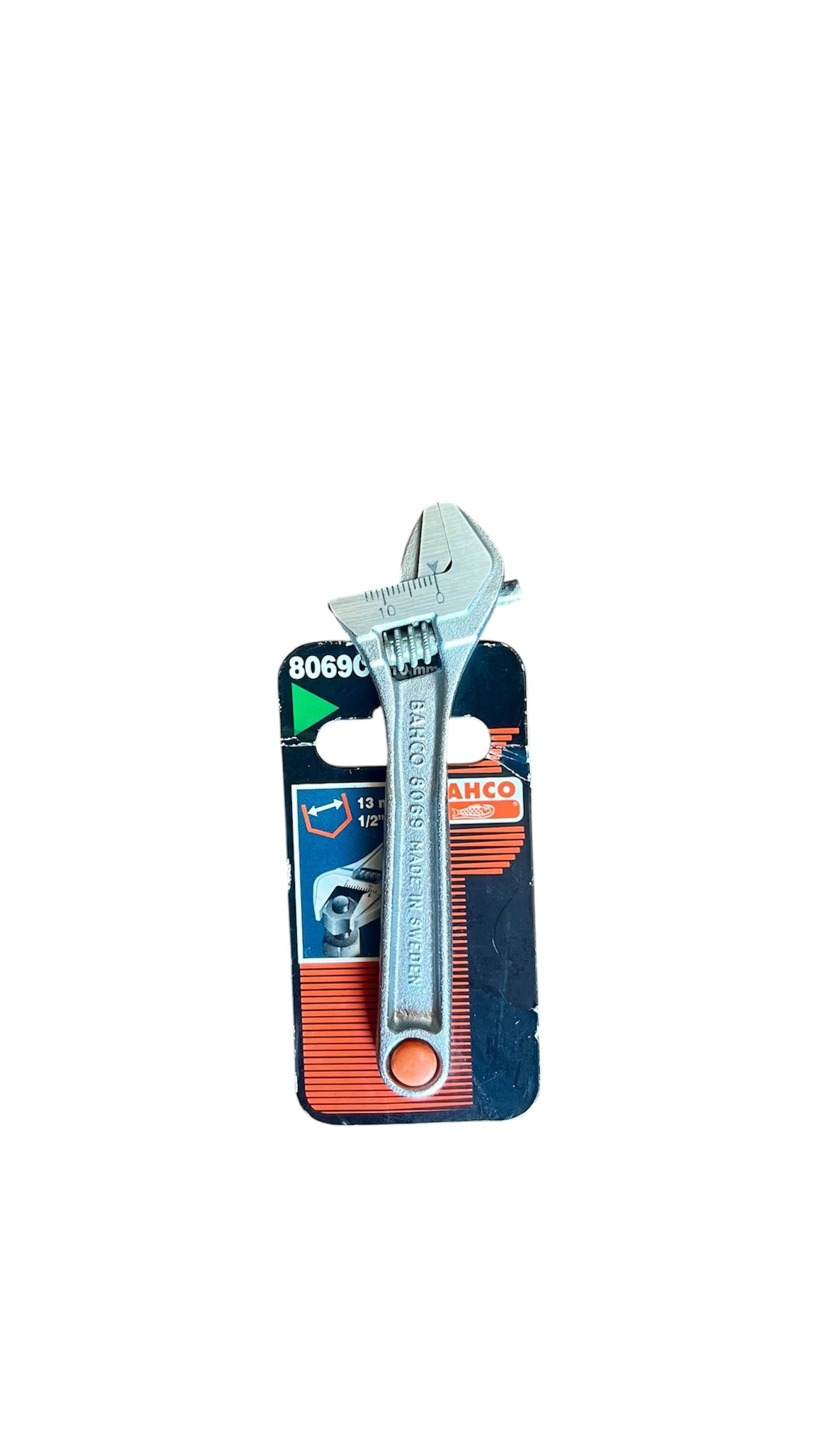 BAHCO 8069C Adjustable Wrenches with Chrome Finish 4” 110 mm - Image 3