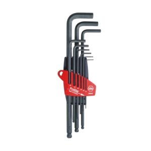 Wiha 369S9B Ball End Hex Long Arm L-Key 9 Piece Set