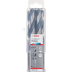 BOSCH 2608577298 HSS PointTeQ 13 mm 5 pcs