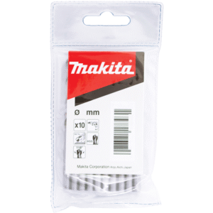Makita 6.5mm x 101mm HSS-G Metal Drill Bits 10Pc D06432